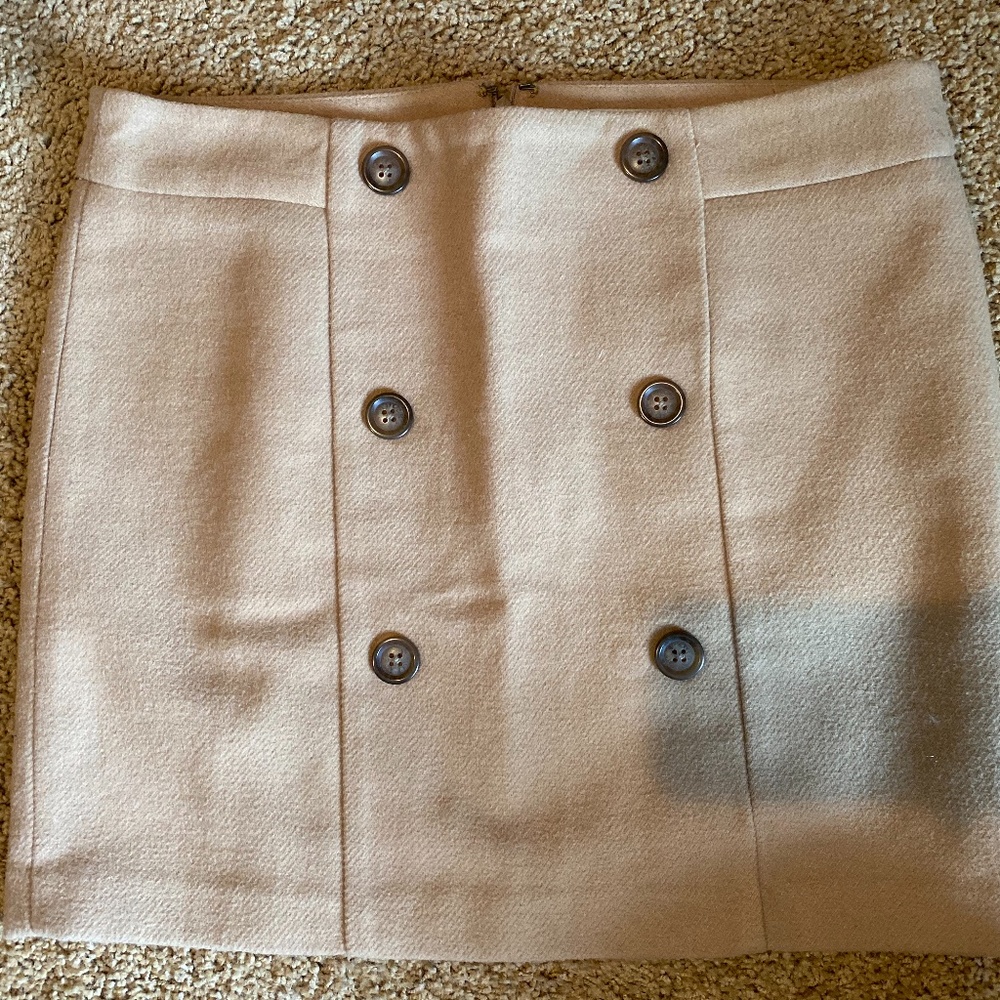 Gap Tan Wool Skirt 12